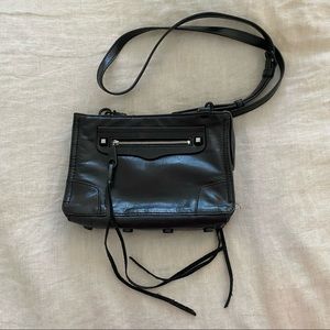 Rebecca Minkoff Black Leather Crossbody Bag